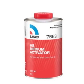 Picture of USC 7663 HS Hardener Medium 1L (7660 Clear)